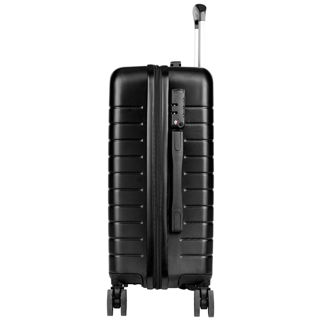 Hit Black Stratus 22" Hardside Carry-On Suitcase