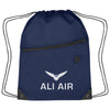 Hit Navy Sports Pack With Front Zipper