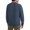 Marine Layer Men's Navy Heather Corbet Quilted Crewneck