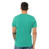 Bella + Canvas Unisex Teal Jersey Short-Sleeve T-Shirt