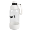 Evans Transcluent Clear Bottle with Silicone Pet Bowl