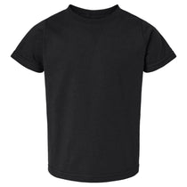 Rabbit Skins Black Toddler Fine Jersey Tee