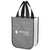 Hit Grey Shiny Non-Woven Shopper Tote Bag