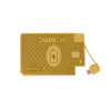AquaVault Gold ChargeCard Power Bank 2,300 mAh