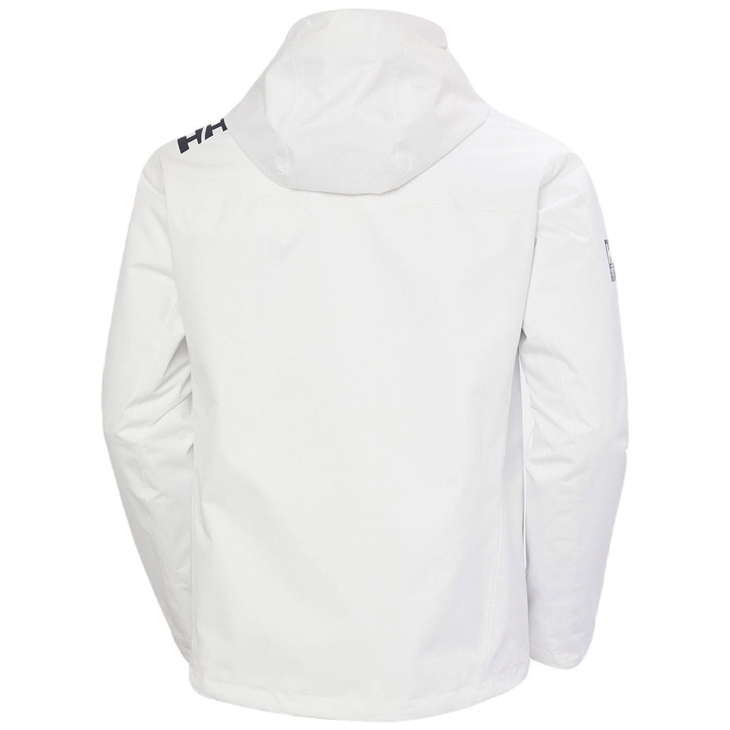 Helly Hansen Men's White Crew Hooded Midlayer Jacket 2.0