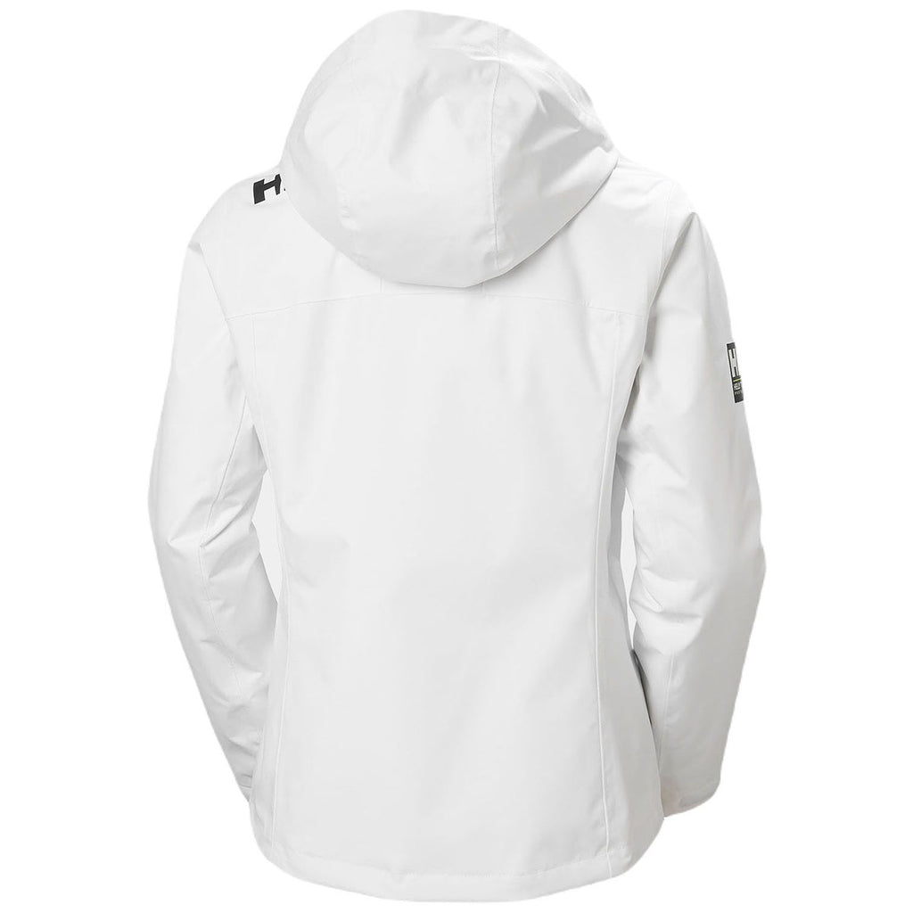 Helly Hansen Women's White Crew Hooded Midlayer Jacket 2.0