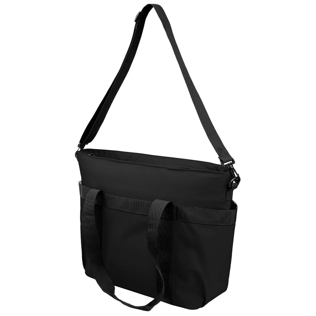 Hit Black Hudson rPET 36 Can Cooler Tote Bag