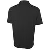 Charles River Men's Black Greenway Stretch Cotton Polo