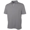 Charles River Men's Grey Greenway Stretch Cotton Polo