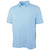 Charles River Men's Sky Blue Greenway Stretch Cotton Polo