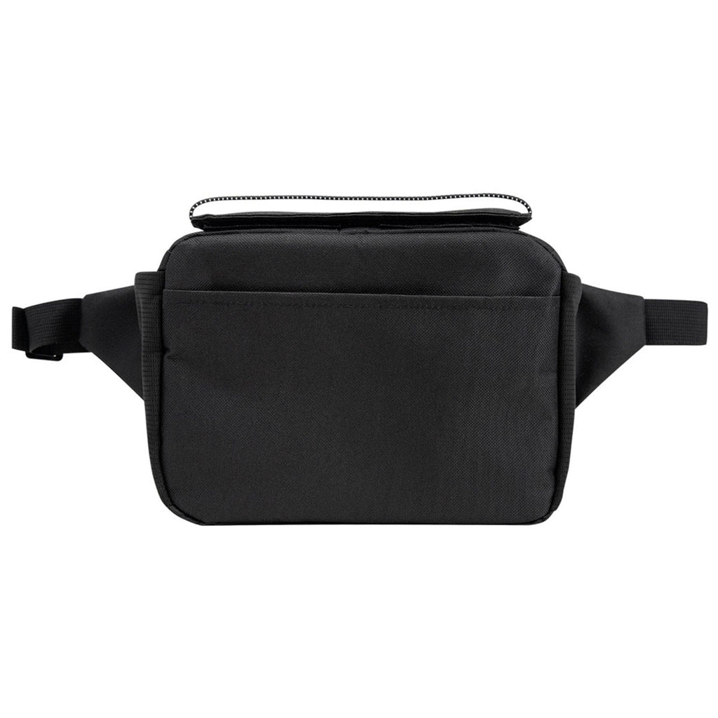 Hit Black Outpost rPET 2 Can Cooler Belt Bag
