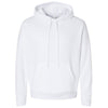 Bella + Canvas Unisex White Sponge Fleece Pullover Hoodie