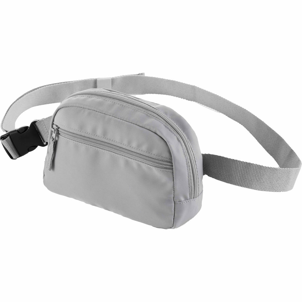 Leed's Grey Recycled Sport Fanny Pack