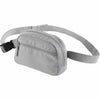 Leed's Grey Recycled Sport Fanny Pack
