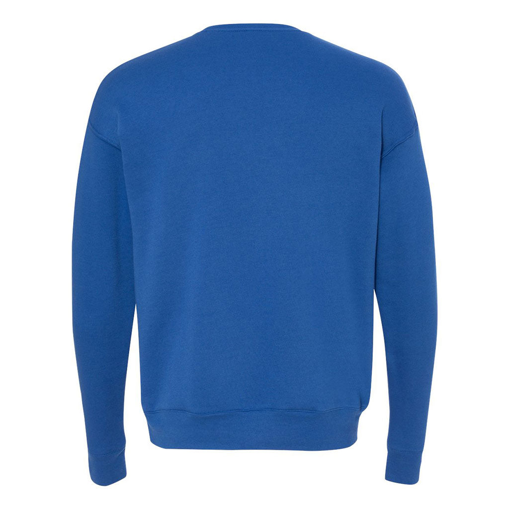 Bella + Canvas Unisex True Royal Drop Shoulder Fleece Sweatshirt