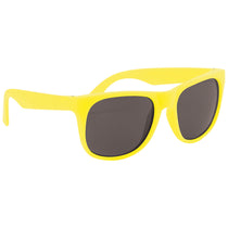 Hit Yellow/Yellow Rubberized Sunglasses