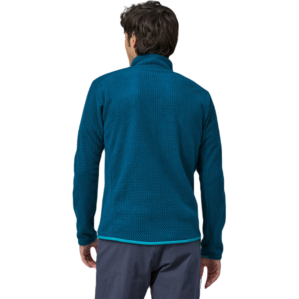 Patagonia Men's Lagom Blue R1 Air Zip-Neck