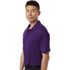 AllPro Men's Purple Pro-Lock Performance Polo