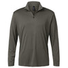 AllPro Men's Charcoal Pro-Lock Performance Quarter-Zip Pullover