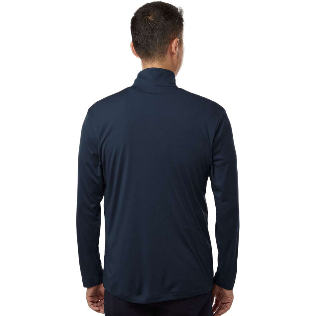 AllPro Men's Navy Pro-Lock Performance Quarter-Zip Pullover