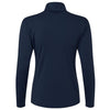 AllPro Women's Navy Pro-Lock Performance Quarter-Zip Pullover