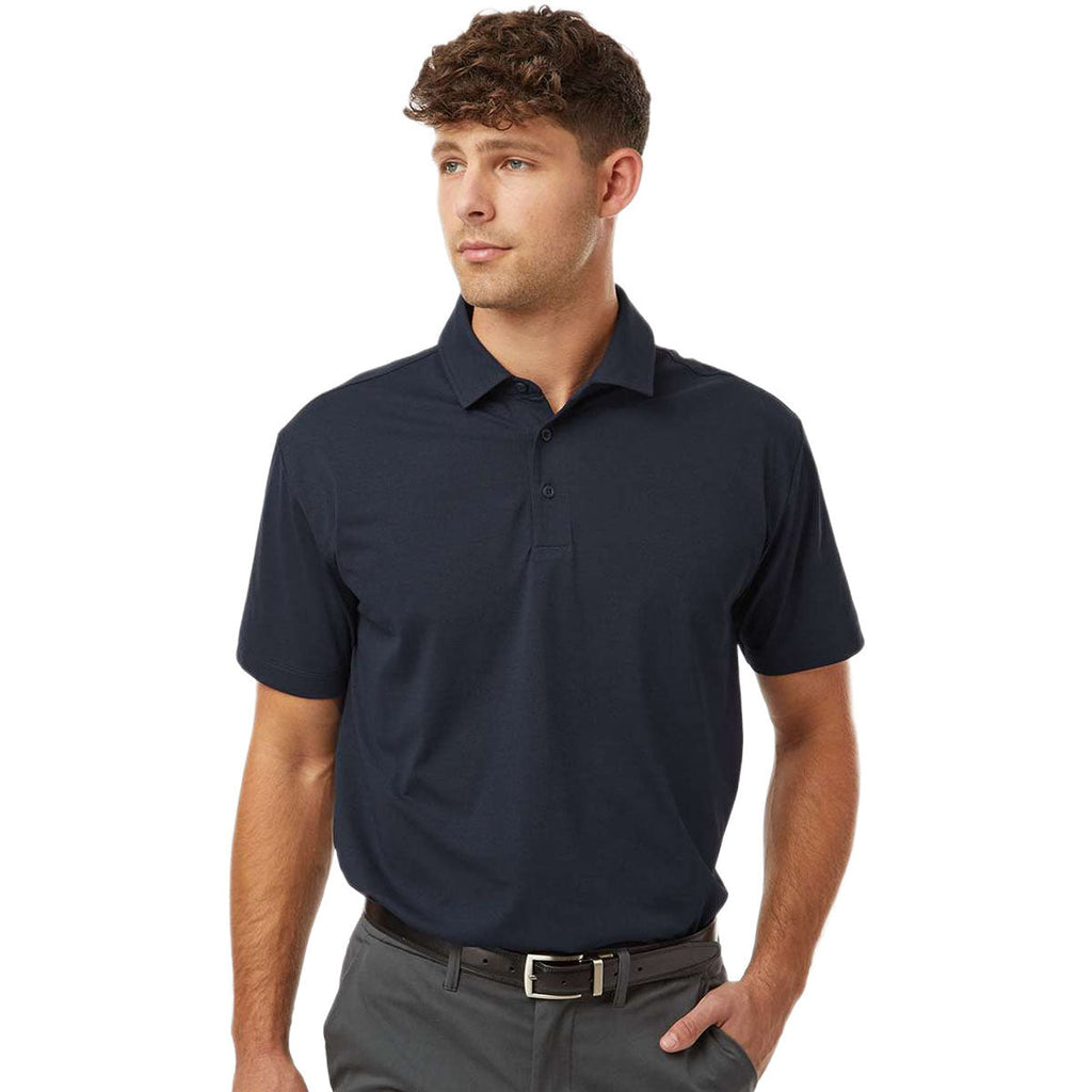 AllPro Men's Navy Pro-Flex Sorona Polo