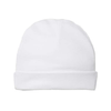 Rabbit Skins White Infant Baby Rib Cap