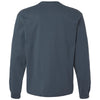 Bella + Canvas Men's Vintage Navy 7.5 oz Heavyweight Long Sleeve Tee