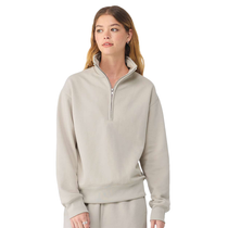 Bella + Canvas Unisex Dust 10 oz Quarter-Zip Pullover Sweatshirt