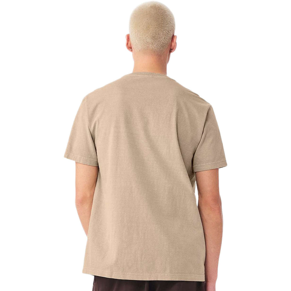Bella + Canvas Unisex Khaki Heavyweight Garment-Dyed Tee