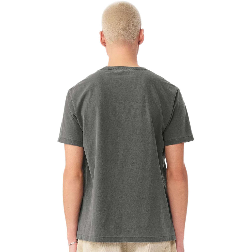 Bella + Canvas Unisex Washed Charcoal Heavyweight Garment-Dyed Tee