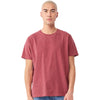 Bella + Canvas Unisex Washed Red Heavyweight Garment-Dyed Tee