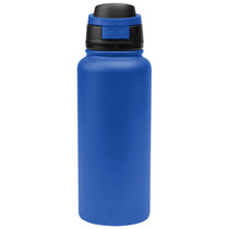Hit Blue with Black 32 Oz. Pop Sip Recycled Stainless Steel Bottle
