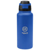 Hit Blue with Black 32 Oz. Pop Sip Recycled Stainless Steel Bottle