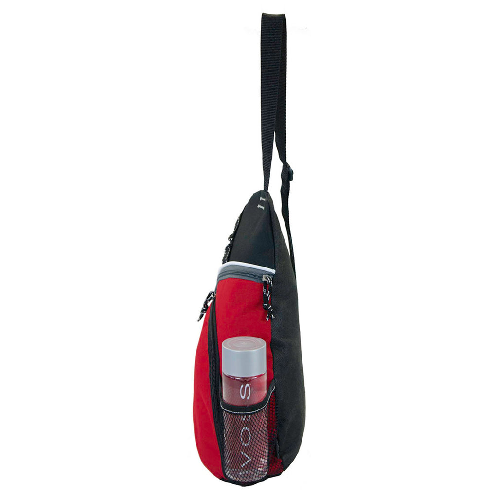 Gemline Red Wave Sling Bag