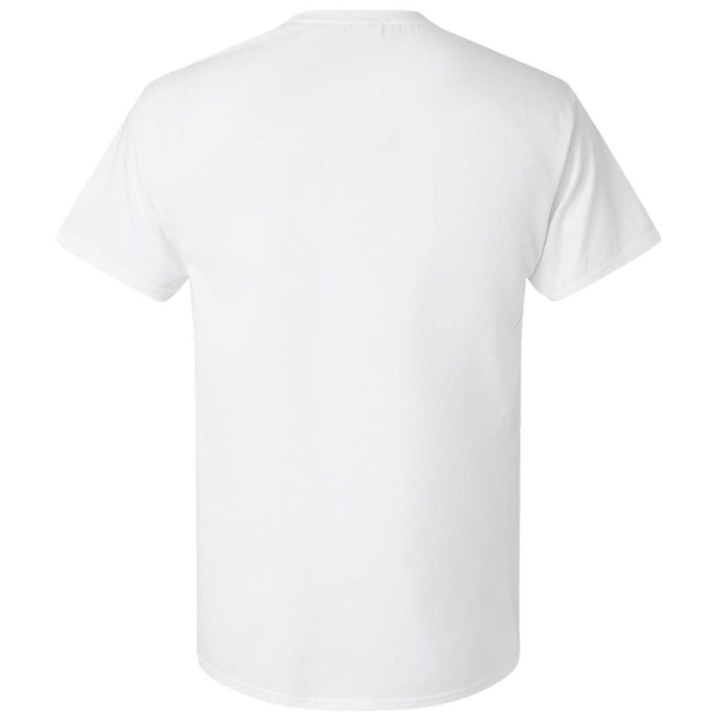 Hanes Unisex White Essential-T Pocket T-Shirt