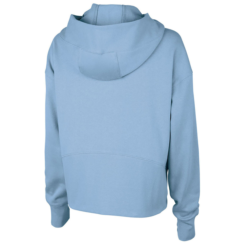 Charles River Women's Blue Mist Willow Full Zip Hoodie