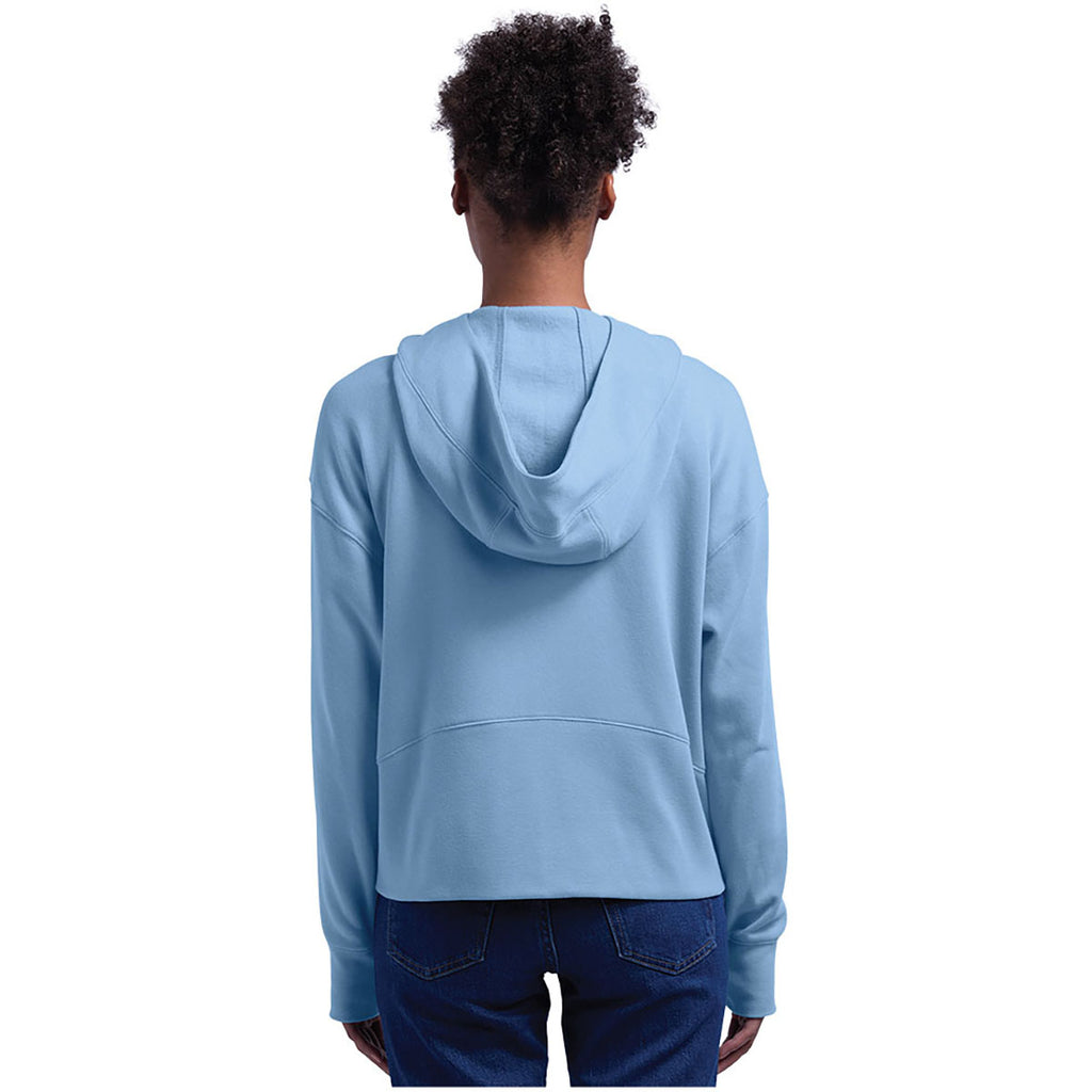 Charles River Women's Blue Mist Willow Full Zip Hoodie