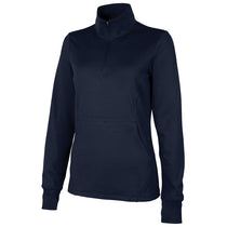 Charles River Women's Navy Nu Fitness Quarter Zip