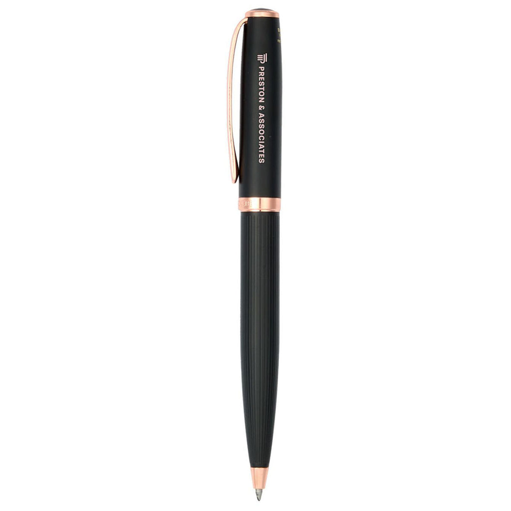 Leed's Black Luxe Recycled Brass Matte Ballpoint