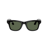 Ray-Ban Shiny Black Meta Wayfarer AI Glasses