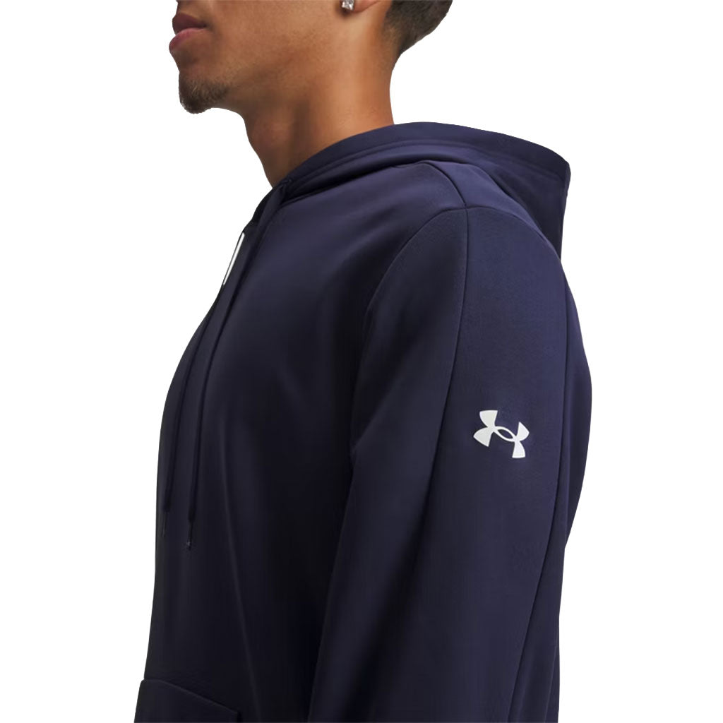 Under Armour Men's Midnight Navy Armour Fleece Pro Hoodie