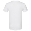 Next Level Men's White Triblend Crew Tee