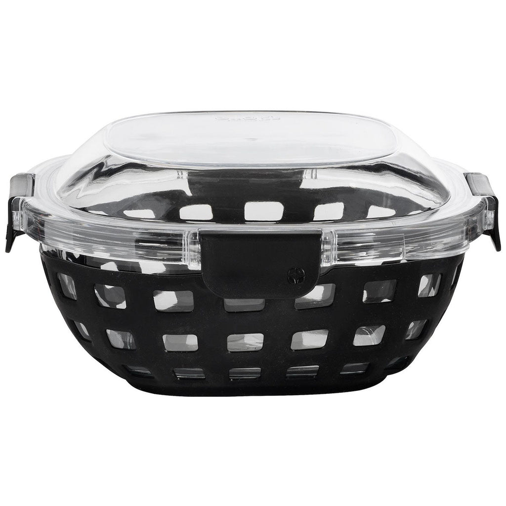 Ello Black Duraglass Lunch Bowl