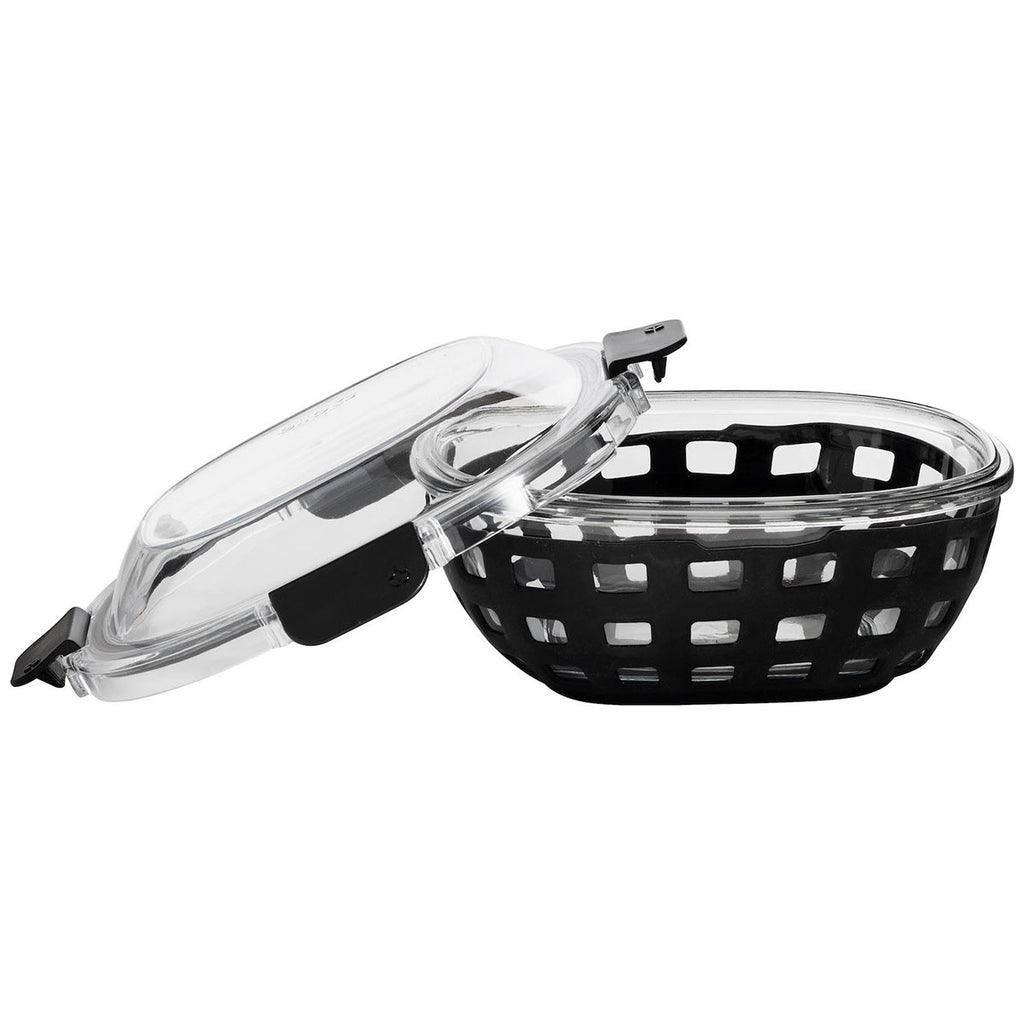 Ello Black Duraglass Lunch Bowl