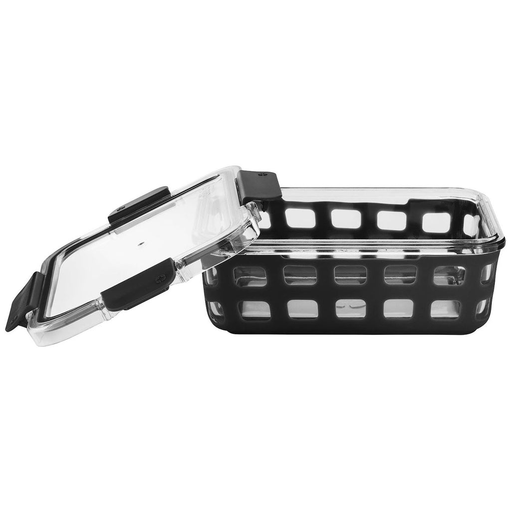 Ello Black Duraglass Storage Container