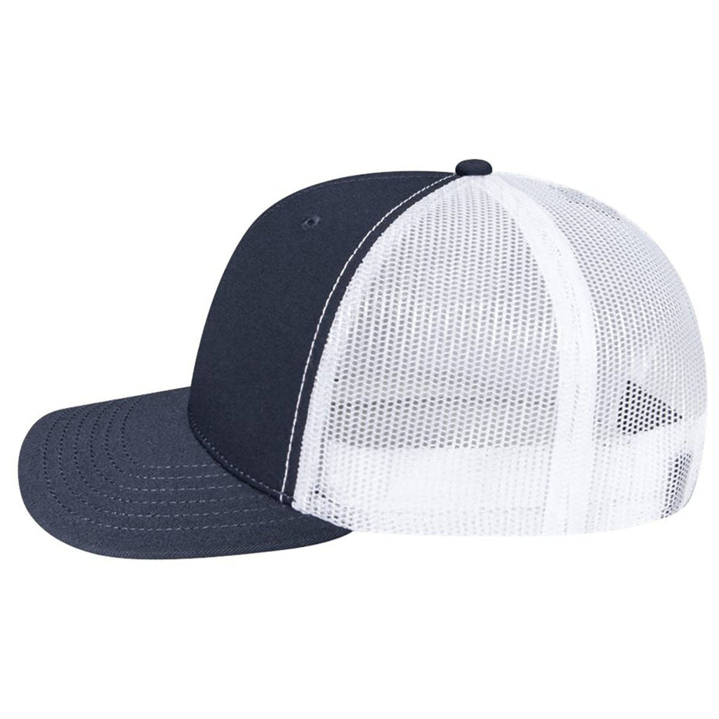 Pukka Navy/White Charter Six-Panel Cap
