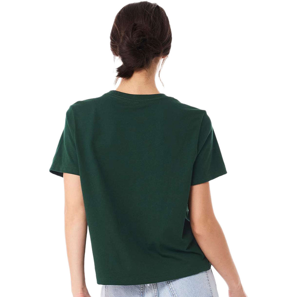 Bella + Canvas Women's Forest 6 oz Heavyweight Tee
