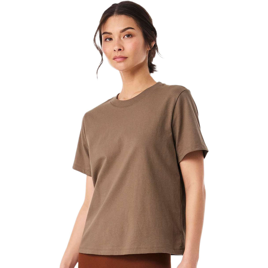 Bella + Canvas Women's Vintage Brown 6 oz Heavyweight Tee
