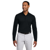 Nike Black Dri-FIT Micro Pique 2.0 Long Sleeve Polo
